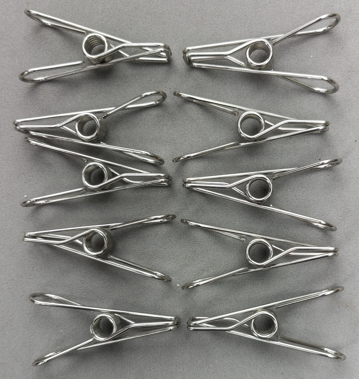 Heavy-Duty Stainless Target Clips (10 Pack)
