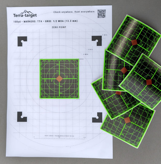 High-Visibility Splatter Targets