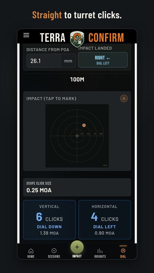 Terra-Dial turret clicks